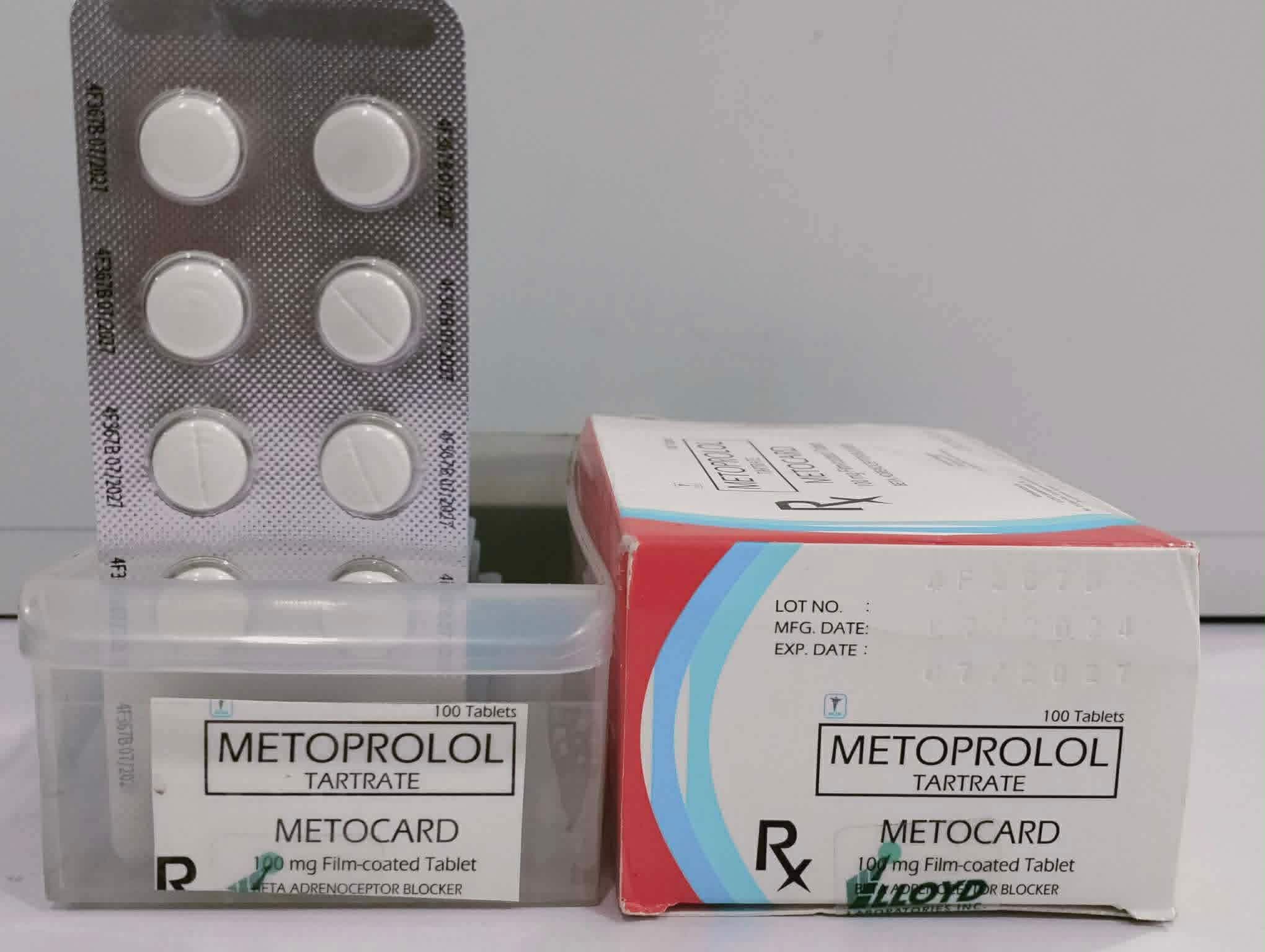 Metoprolol (Metocard)100mg/tab