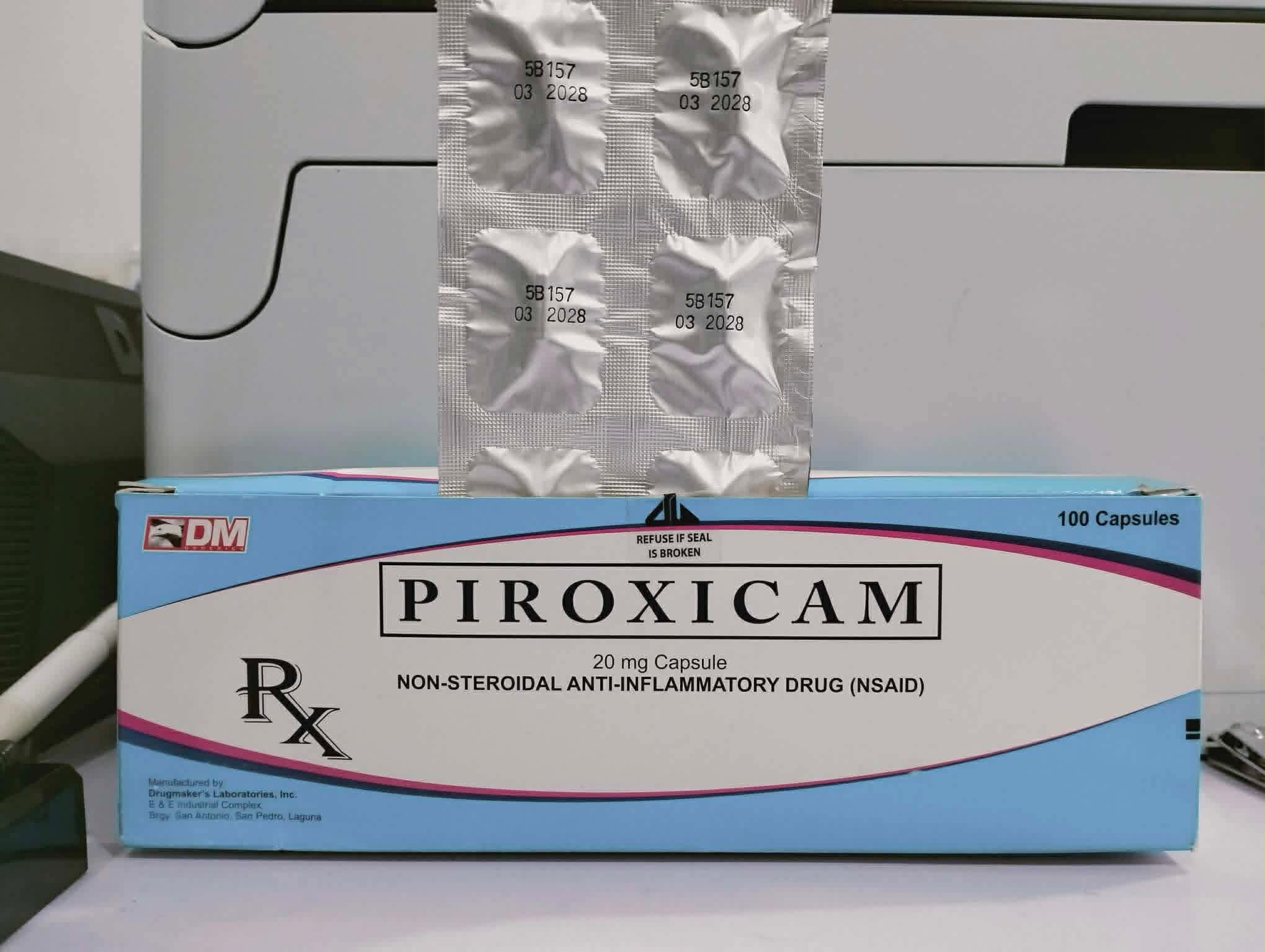Piroxicam 20mg tab