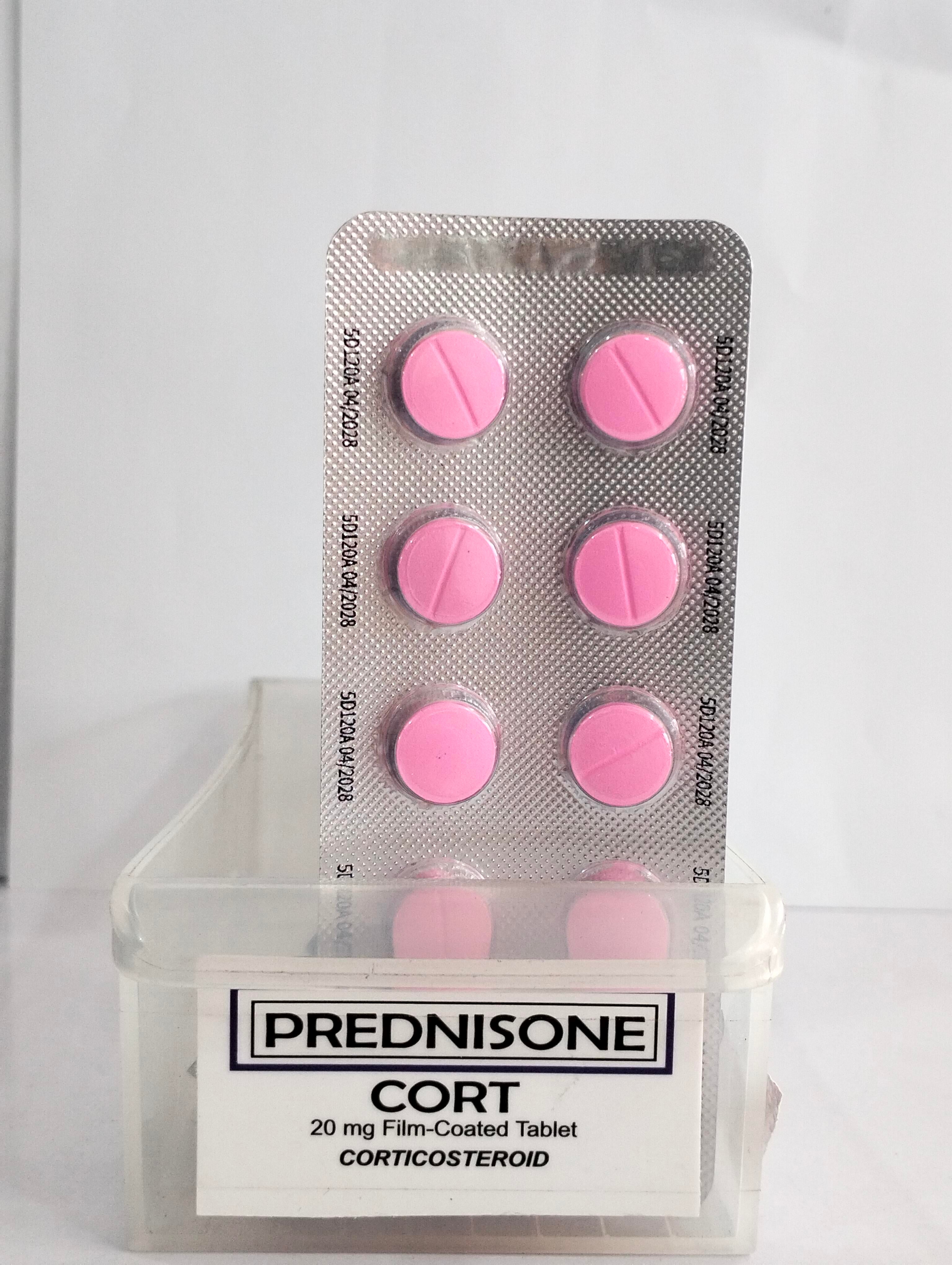 Prednisone (Cort) 20mg/tab