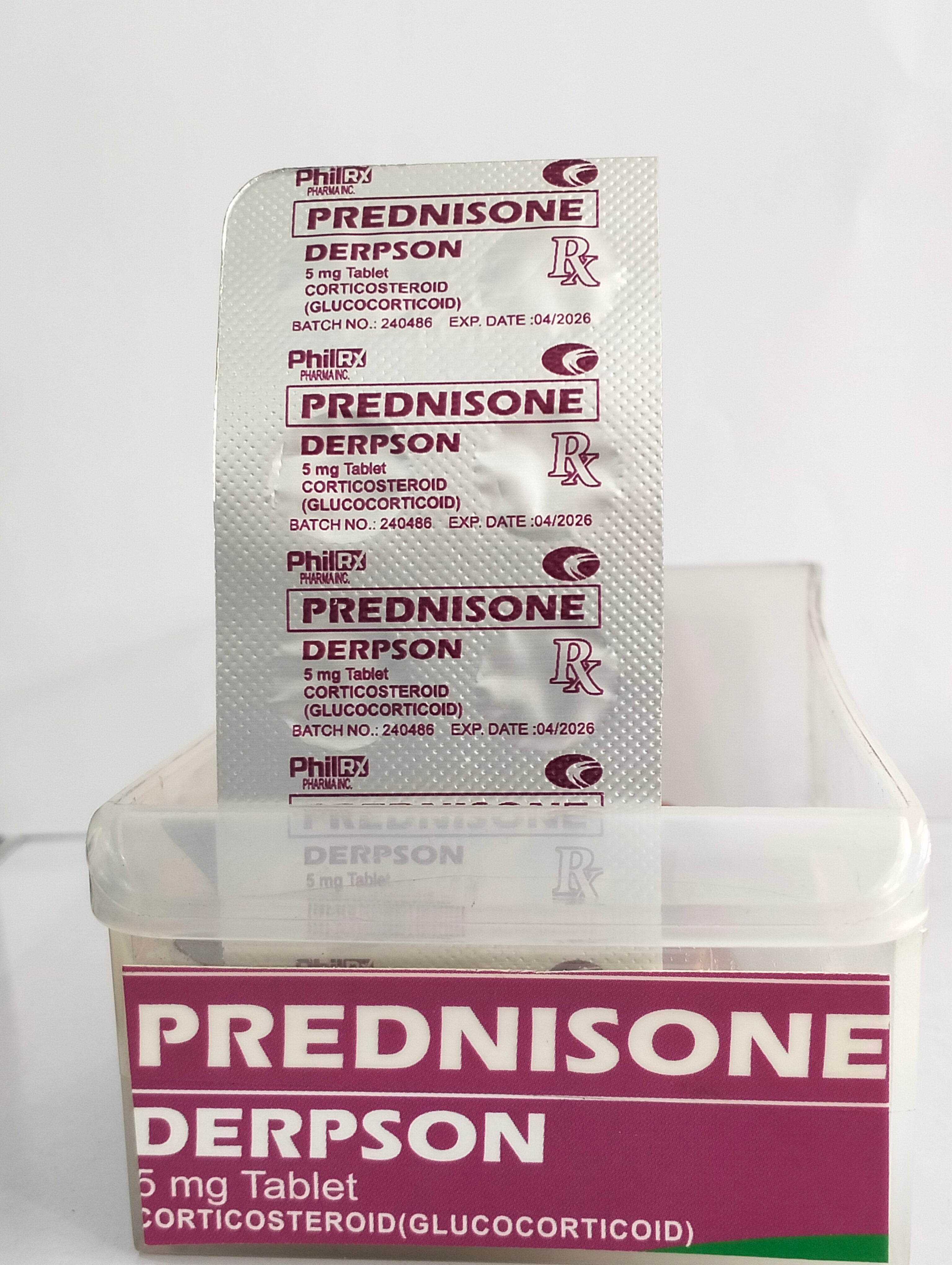 Prednisone (Derpson) 5mg/tab