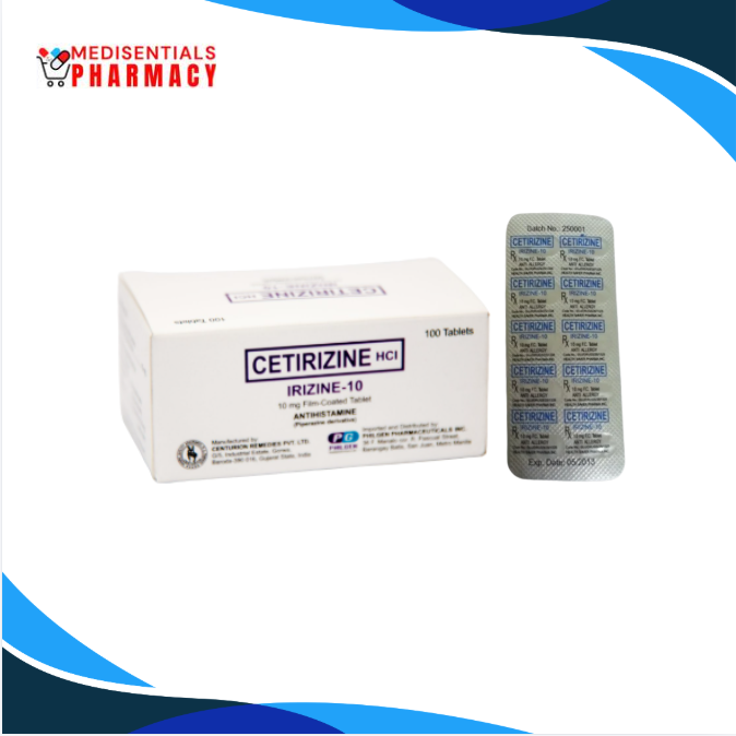 Cetirizine (Irizine) 10mg/tab