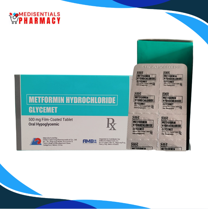 Metformin (Glycemet) 500mg/tab