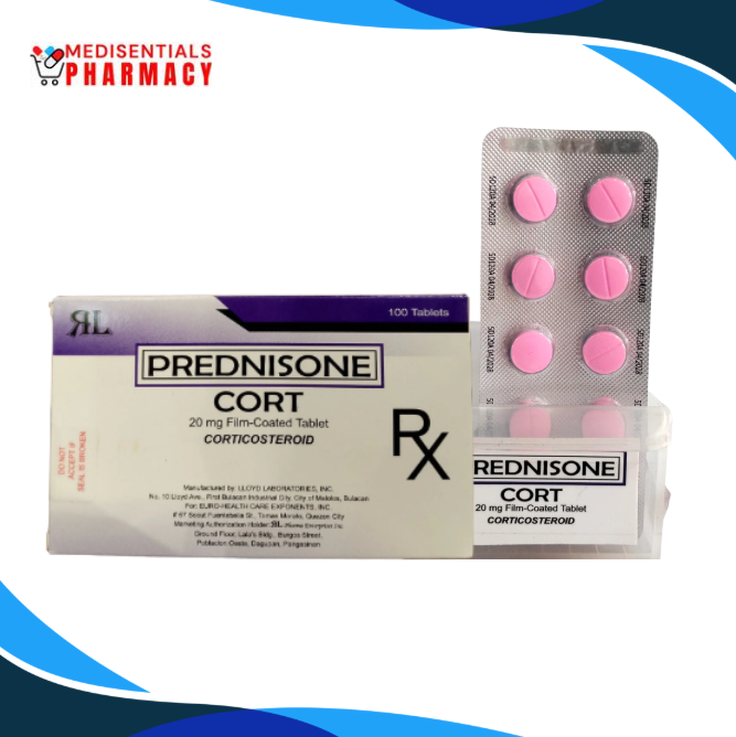 Prednisone (Cort) 20mg/tab