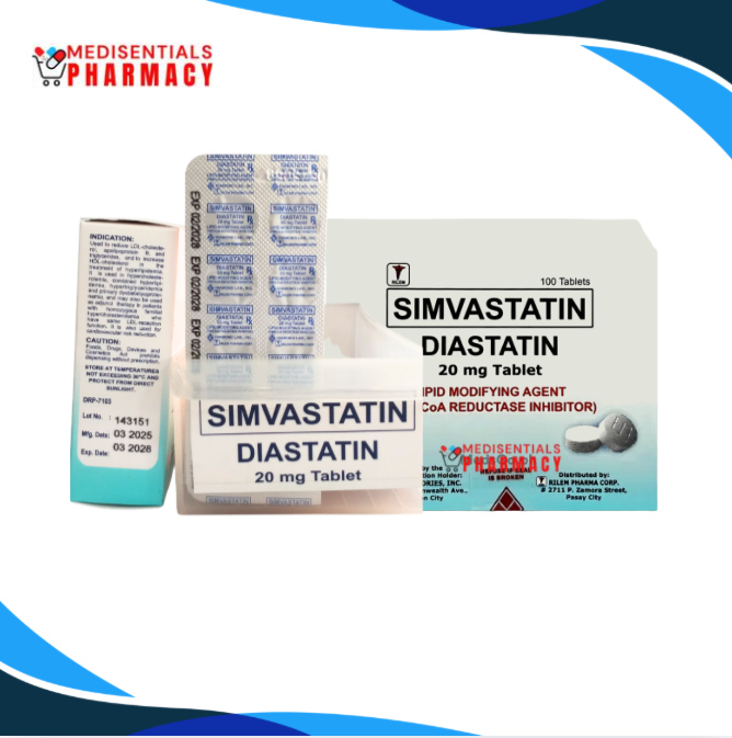 Simvastatin (Diastatin) 20mg/tab