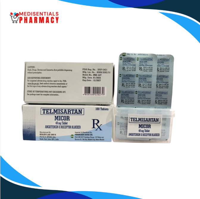 Telmisartan (Micor) 40mg/tab