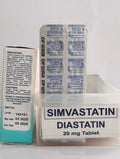 Simvastatin (Diastatin) 20mg/tab