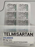 Telmisartan (Vicardis) 80mg/tab