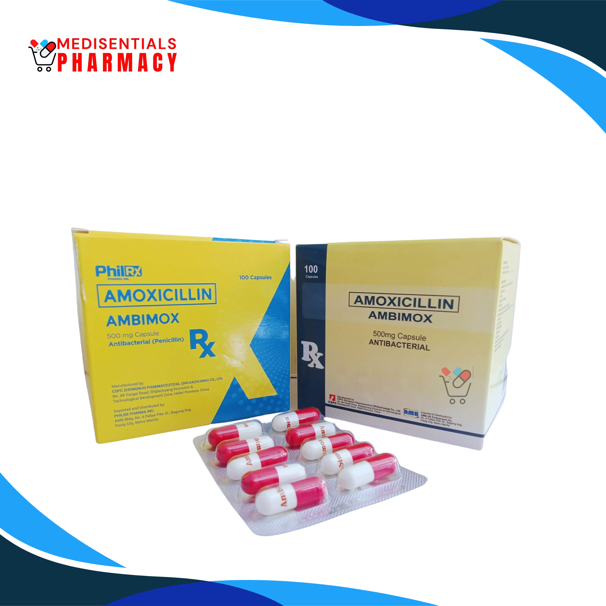 Amoxicillin (Ambimox) 500mg/cap