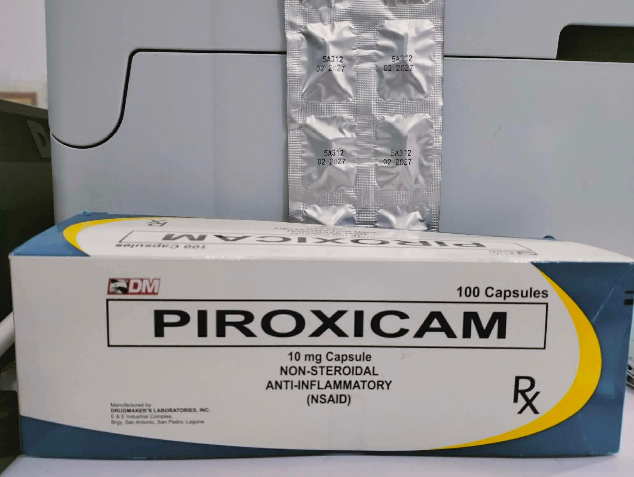 Piroxicam 10mg cap